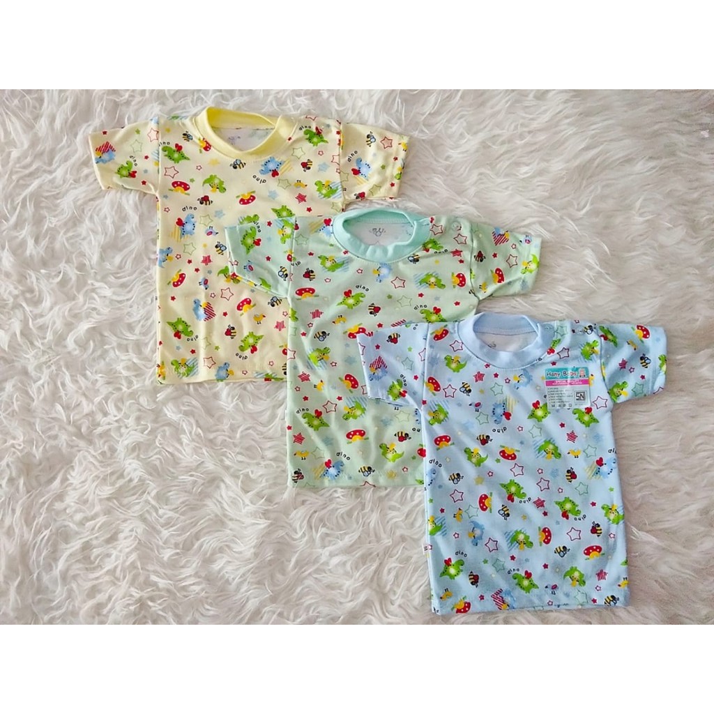 Baju Bayi Pendek Hany Baby Motif,Baju Newborn Pendek, Baju Pendek baby motif