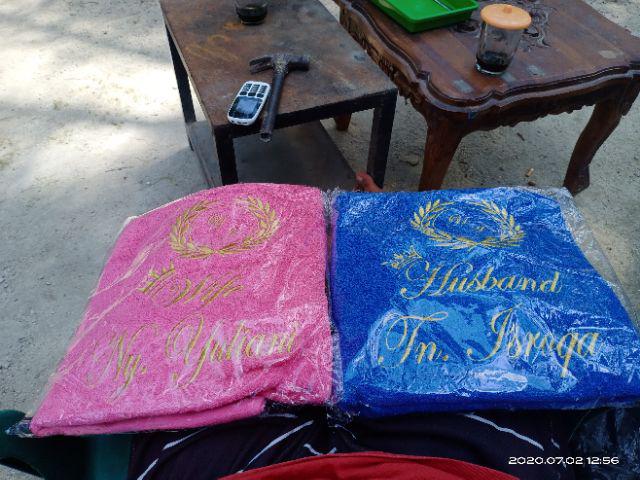 Handuk Couple Mutia (tanpa Box)