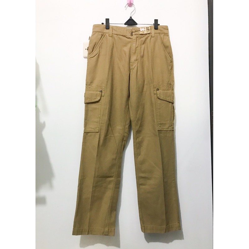 Emba Celana Cargo Pria Original Cokelat