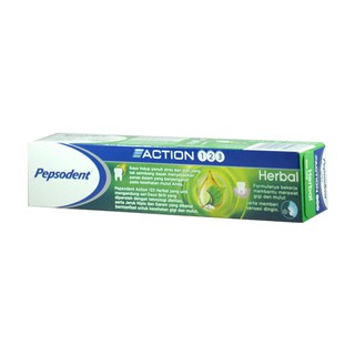 Pepsodent Odol Action 123 Herbal 190gr | Shopee Indonesia