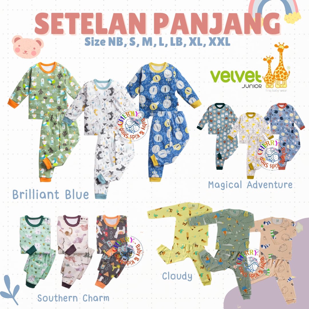 PROMO 1 Setelan PANJANG ARUCHi / Velvet SML XL XXL Magical Savannah Soul Future Charm Tiger