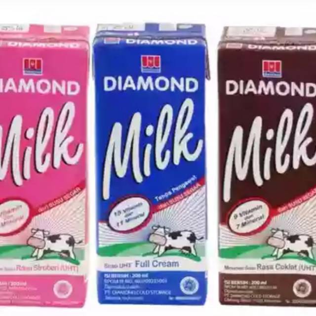 

Susu diamond UHT 200ml
