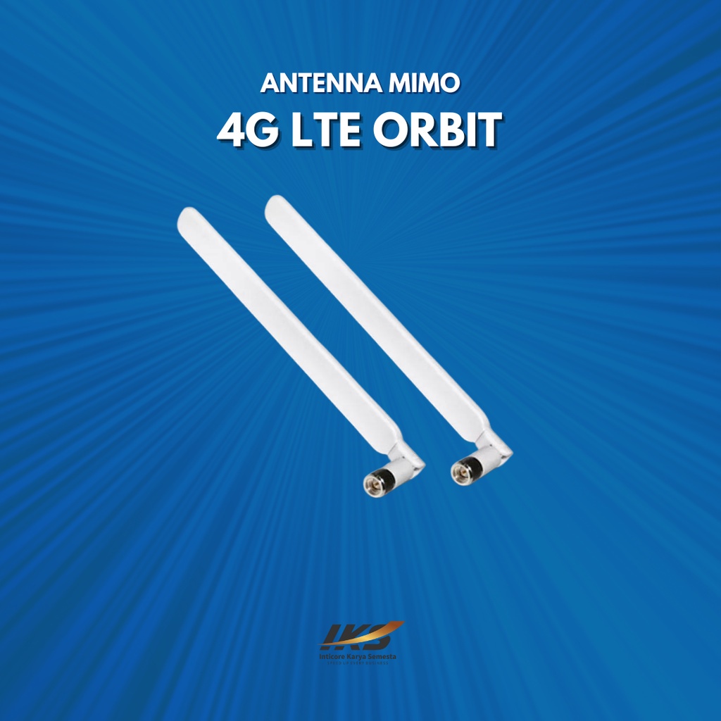 Huawei Antena Eksternal SMA 5dBi 4G LTE for Huawei B593 B880 B310 B890 B312 - White orbit Antena Mimo 4G LTE Modem Router Orbit Telkomsel 5 dBi SMA Connector Antena Mimo 4G LTE Modem Router Orbit Telkomsel