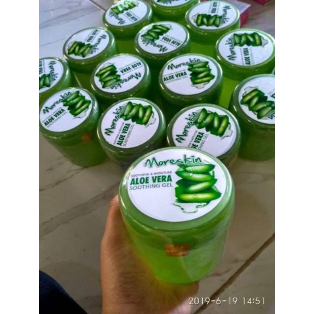 MORESKIN ALOEVERA GEL NASA