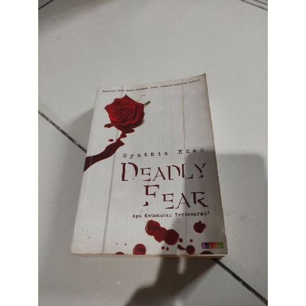 Novel Deadly Fear Cynthia Eden preloved