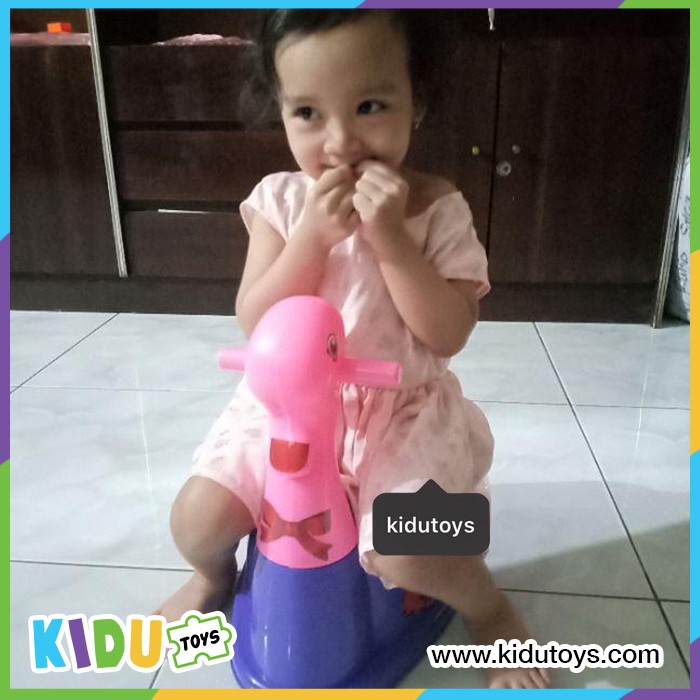 Tempat Belajar Buang Air Baby Potty Training Anak Portable Potty Training WC jongkok duduk Kidu Toys