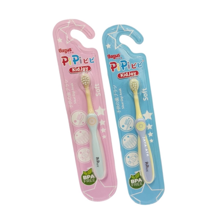 SIKAT GIGI ANAK KECIL BALITA BAGUS KIDJOY SOFT TOOTHBRUSH