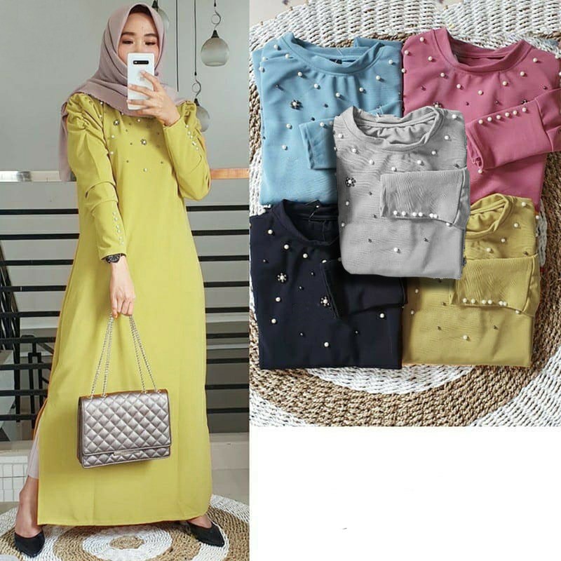 AS.FASHION-REALPICT-US-BAJU GAMIS WANITA TERBARU-JUBAH WANITA TERBARU-DRES MUSLIM-GAMIS KONDANGAN