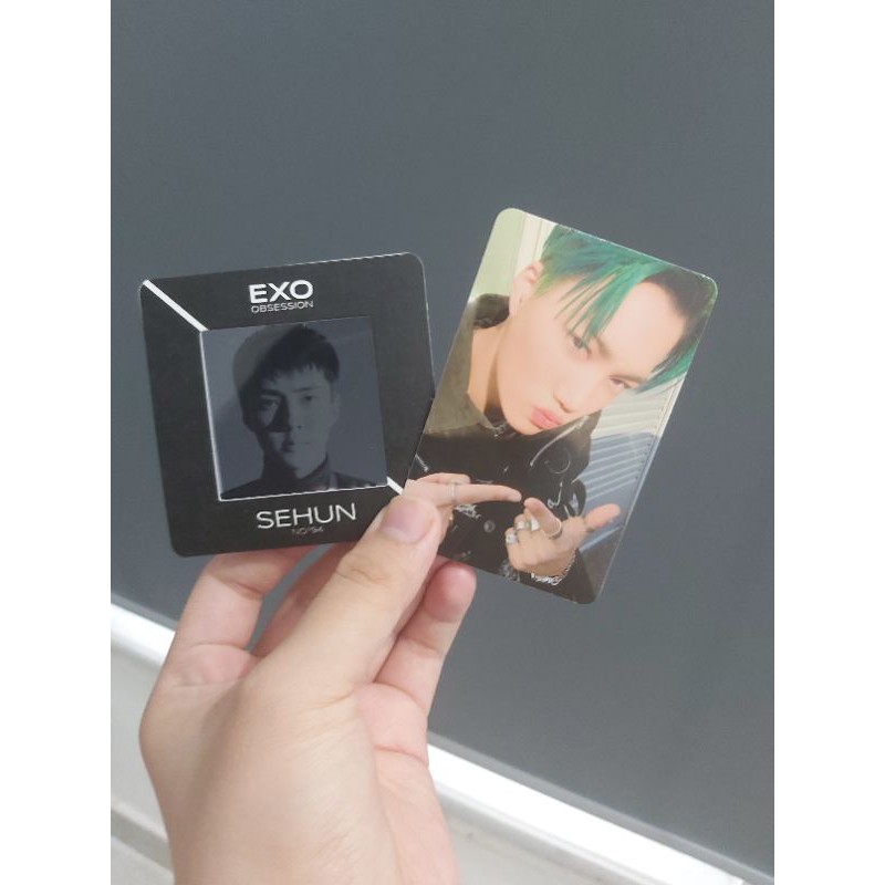 Photocard Slide Film Poster EXO Kai Sehun Obsession Exo Version
