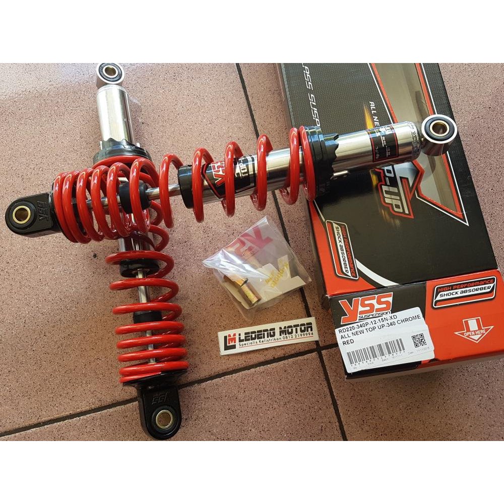 YSS 340 Shockbreaker Blade Revo Supra-X 125 Karisma Shogun Smash Tiger Mega-Pro GL-Pro terbatas