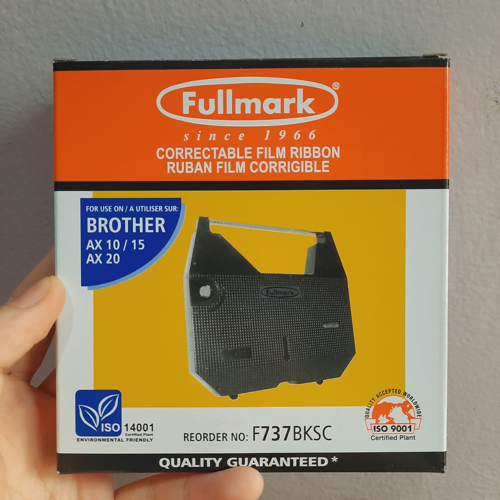 Pita Mesin Tik Elektronik Fullmark Brother/Correctable Film Ribbon Fullmark for Brother AX10/15 AX20