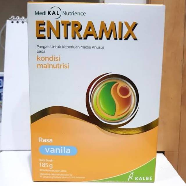 ENTRAMIX - NUTRISI ATAU SUSU UNTUK LANSIA SUSAH MAKAN - VANILLA