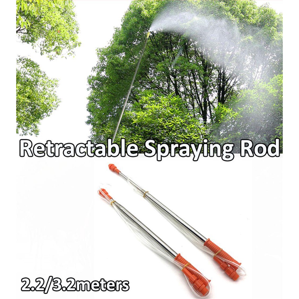 Rebuy Spraying Rod Retractable Untuk Irigasi Tekanan Tangan Taman Pohon Penyiraman Dapat Aksesoris