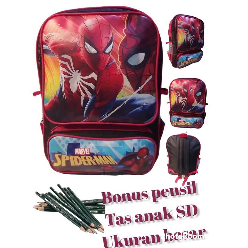 BONUS PENSIL/Tas Anak Paud TK /SD Tas Karakter Anak Laki-laki / PEREMPUAN/Tas Sekolah Anak Usia Dini