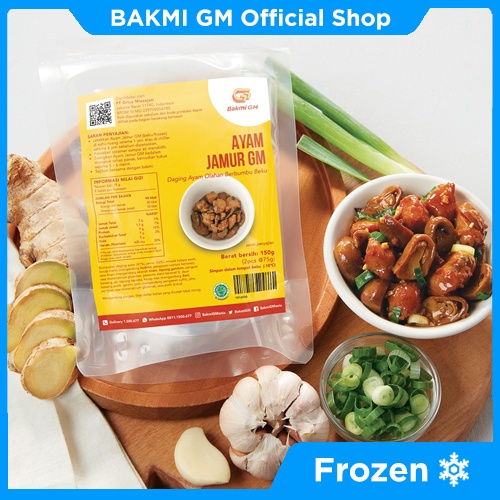 

Bakmi GM - Topping Ayam Jamur Special GM (Frozen)