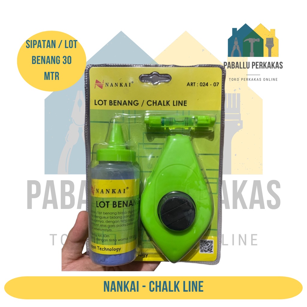 Nankai Sipatan / Lot Benang Set / Tarikan Benang + Tinta / Penggaris Sipatan Nankai