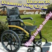 Ban mati ukuran  18  diameter velg  41 cm  dan  42 cm  ban kursi roda  harga super murah