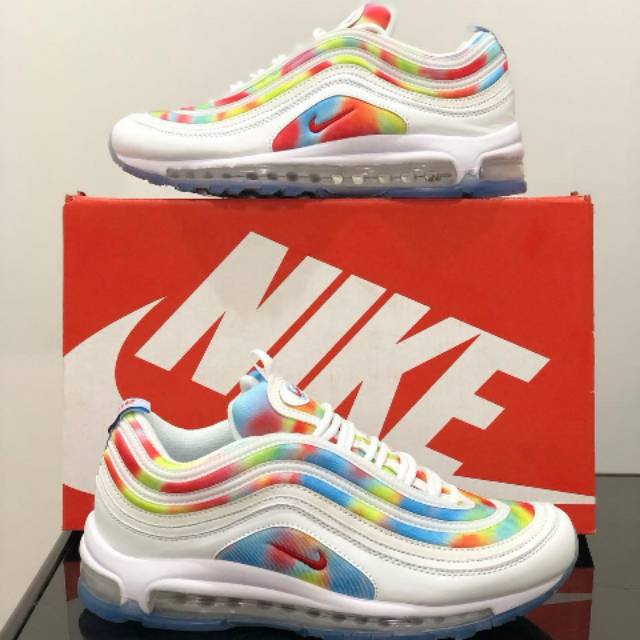 rainbow nike 97