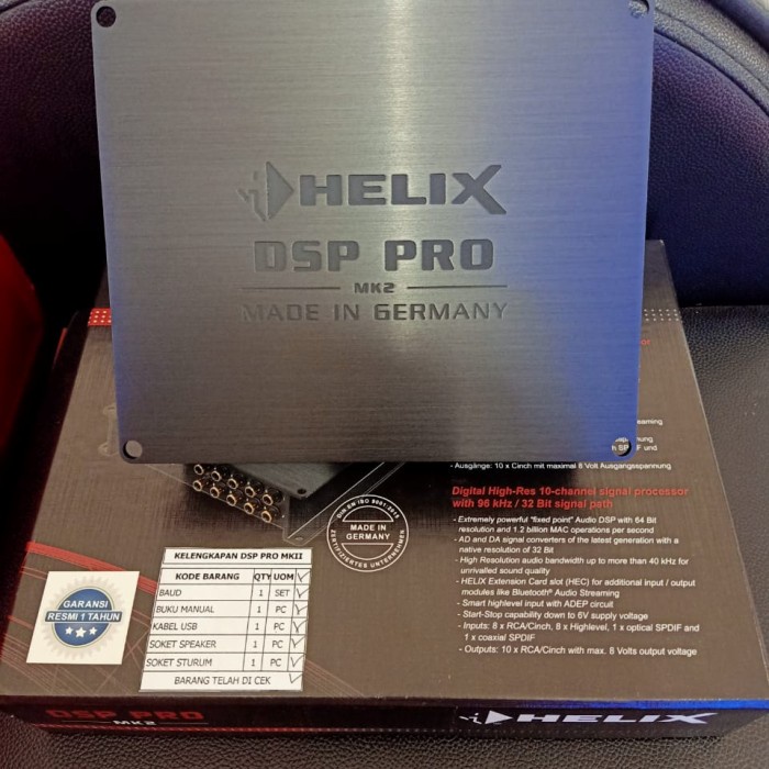 PROCESSOR PROSESOR HELIX DSP PRO MK2 10 CHANEL ORIGINAL RESMI