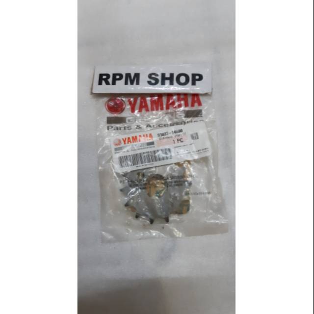 Gear Depan-Gir Depan-Sprocket Driver Yamaha Vixion R 2018 ASLI 93822-14800