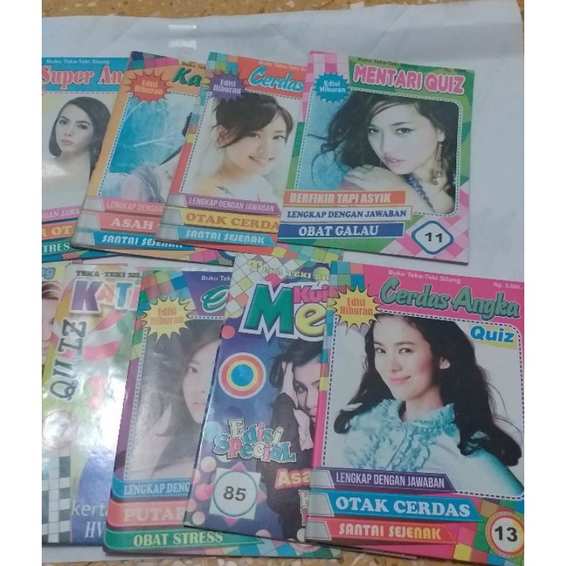 Jual BUKU TTS ANGKA DAN QUIZ Isi 10 Pcs | Shopee Indonesia