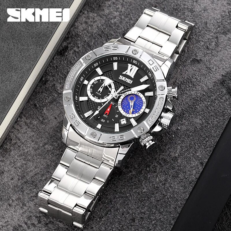 SKMEI 9235 Jam Tangan Pria Analog Chronograph WK-SBY