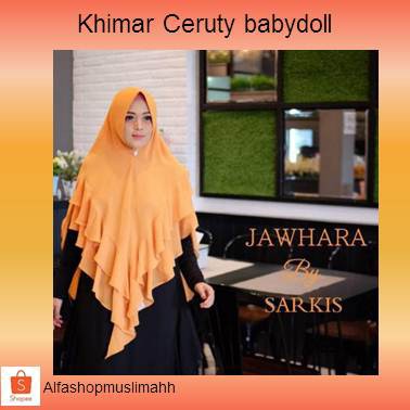 Khimar Ceruty Babydoll