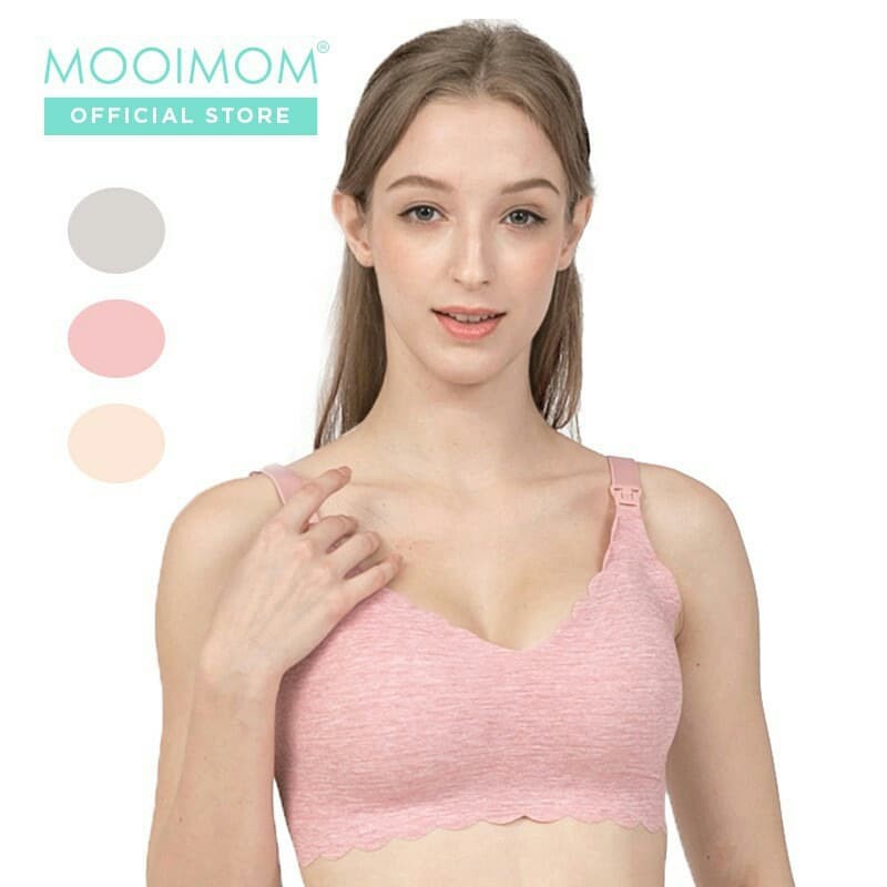 MOOIMOM MODAL SEAM-FREE MATERNITY &amp; NURSING BRA