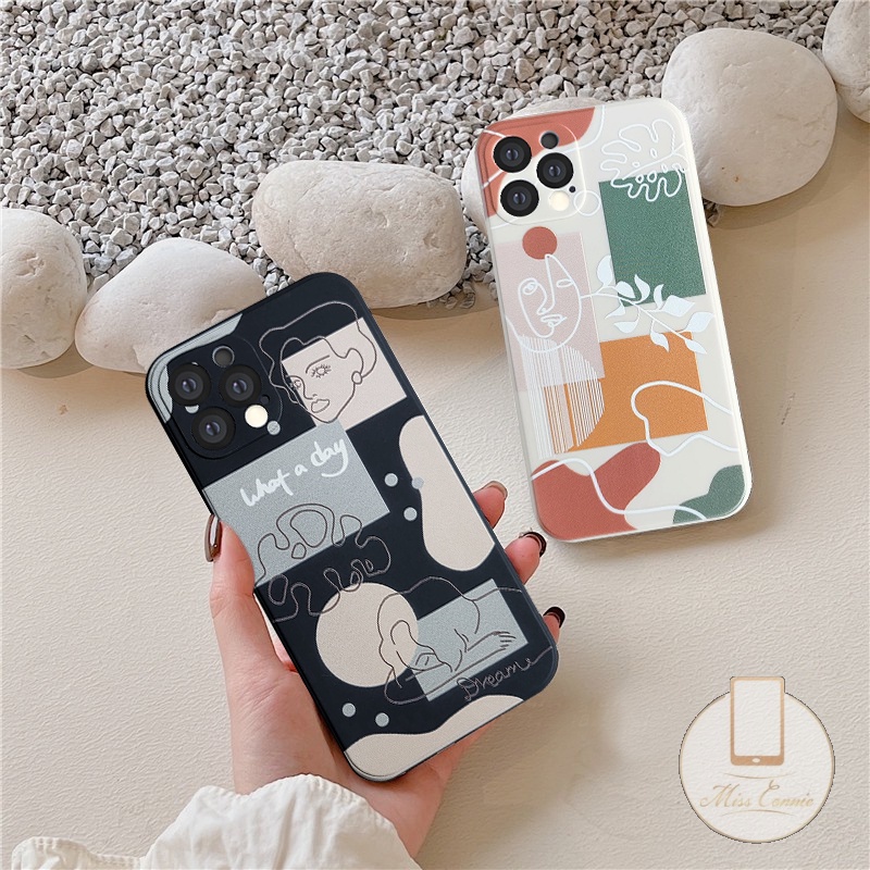 Casing Softcase Realme C35 C31 5I 6I 5 6 7 8 8Pro C21Y C25 C25S C25Y C11 C12 C20 C21 C3 7I Motif Geometri