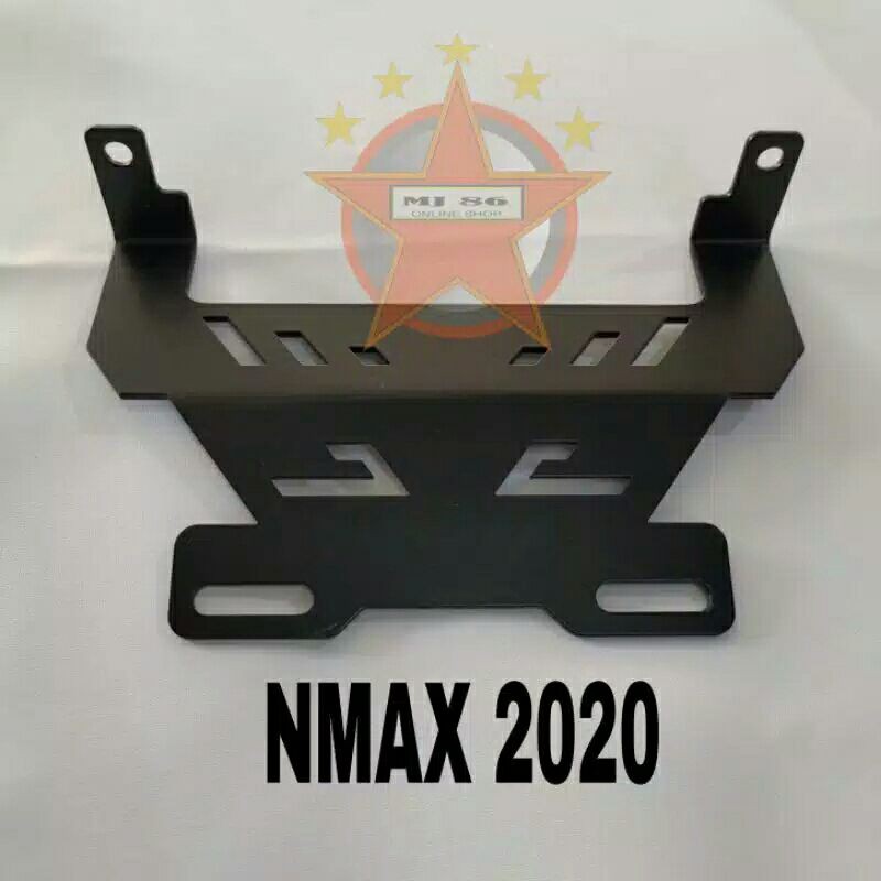 Breket Tatakan Plat Nomor Cha Ready Nmax Lama,Nmax New 2020,Aerox &amp; Honda Pcx New