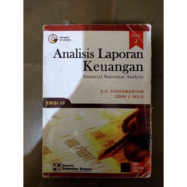 

Analisis Laporan Keuangan Buku 2 Edisi 10 | K. R. Subramanyam & John J. Wild | Penerbit Salemba Empat