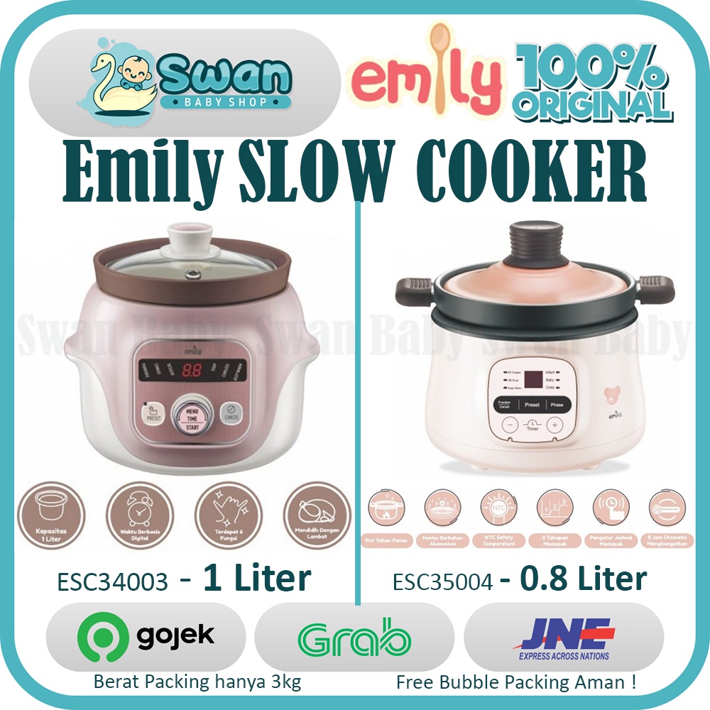 Emily Slow Cooker / Bear Slow Cooker / Mpasi Bayi