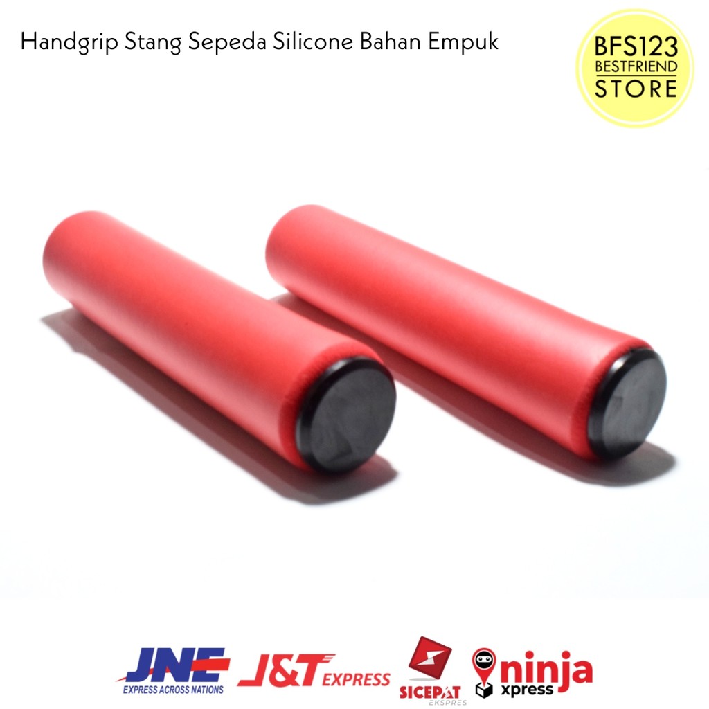 Handgrip Stang Sepeda Silicone Bahan Empuk