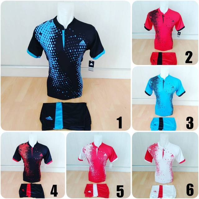  AD 33 Jersey Olahraga Baju Bola Kaos  Setelan Futsal  