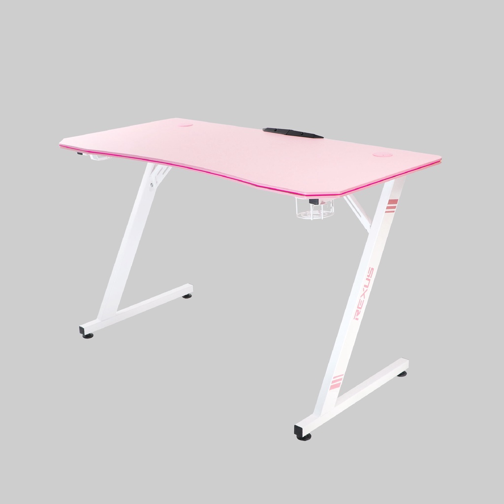 Accessories Rexus GAMING TABLE DIRA RXD-120 PINK WHITE 120cm x 60cm