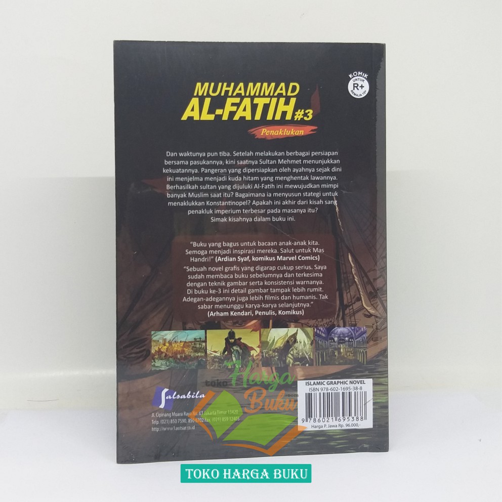 BOX Komik Muhammad Al-Fatih KONSTANTINOPEL SERIES - SLB