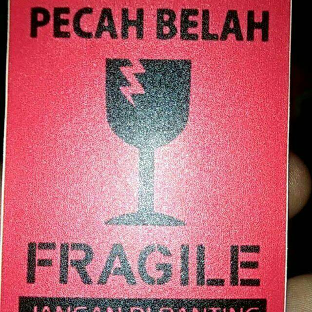 

Sticker fragile murah