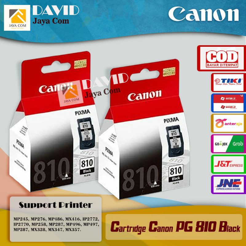 Tinta Cartridge Canon PG 810 Black