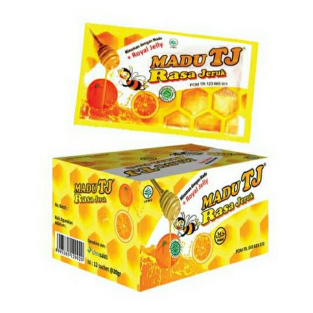 

Madu TJ sachet Jeruk isi 12