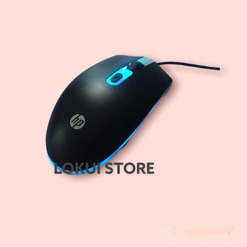 MOUSE GAMING HP M180 LED RGB / MOUSE HP M180 WIRED USB