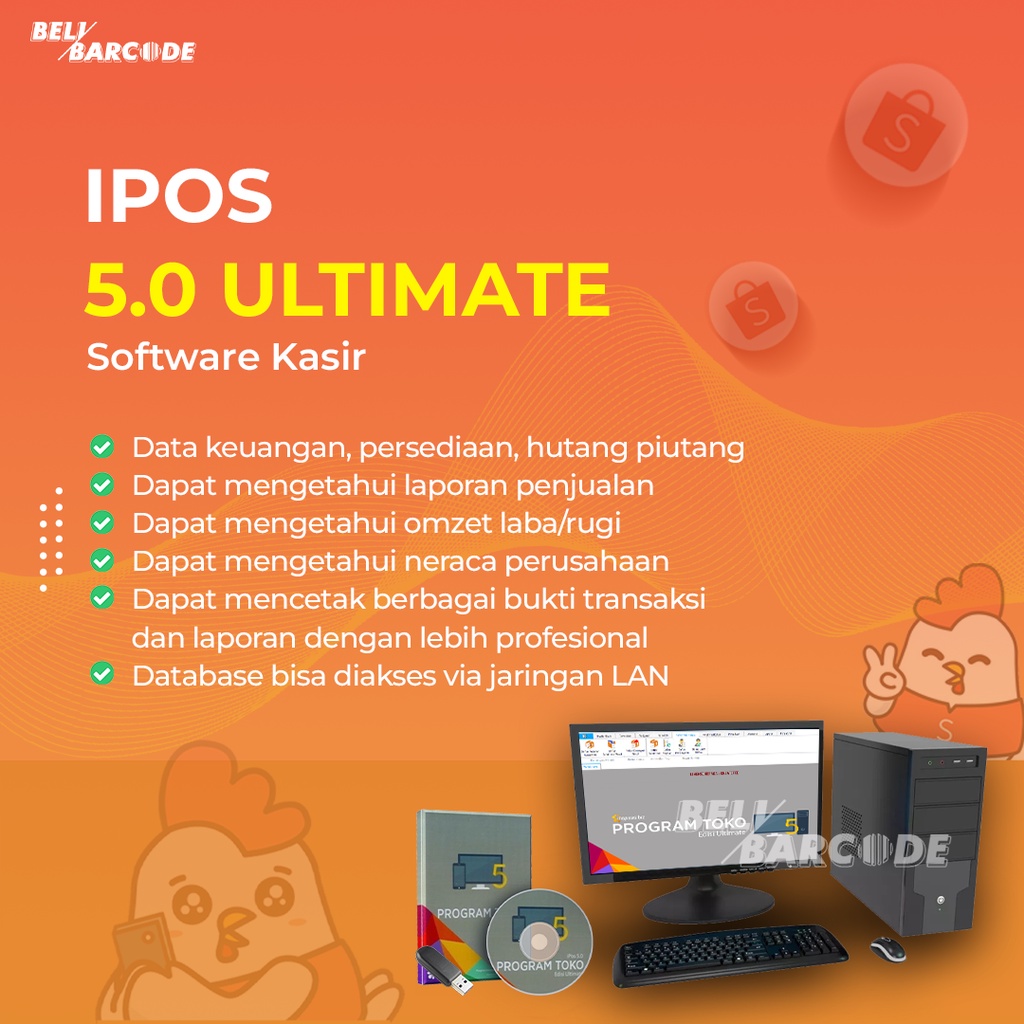 Ipos 5.0 Ultimate Dongle Software Aplikasi Kasir Retail