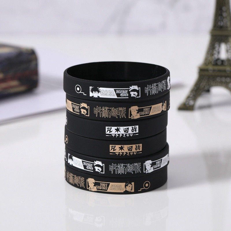 Bracelet Black | gelang tangan gelang karet gelang Import aksesoris cowok aksesoris jam Geoffmaxx He