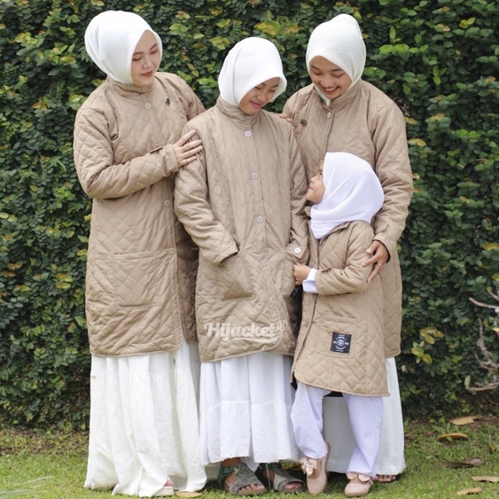 Belva Kids dan Remaja HIJACKET MUSLIMAH BELVA FAMILY ORIGINAL GURANTEED JAKET MUSLIMAH PANJANG BISA COD