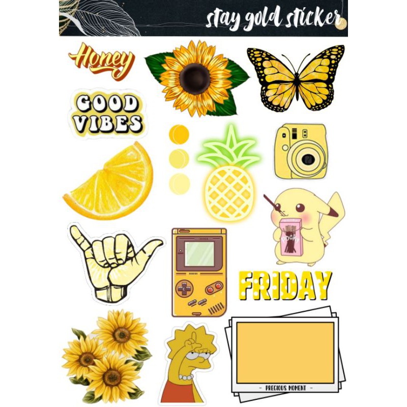 

DECO STICKER -sticker tumblr color untuk scarpbook diary jurnal