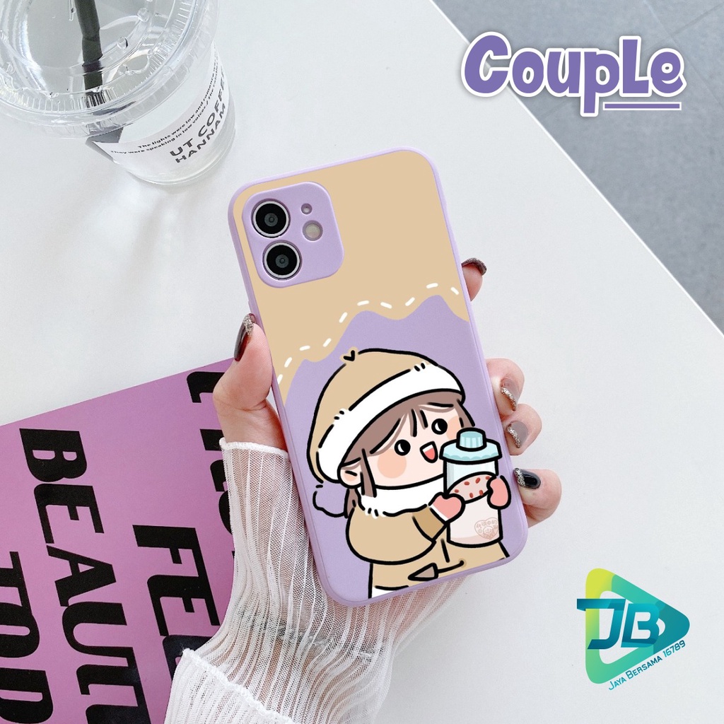 CASE CASING SOFTCASE SILIKON MACARON PELINDUNG KAMERA COUPLE OPPO VIVO SAMSUNG XIAOMI REALME IPHONE ALL TYPE JB5293