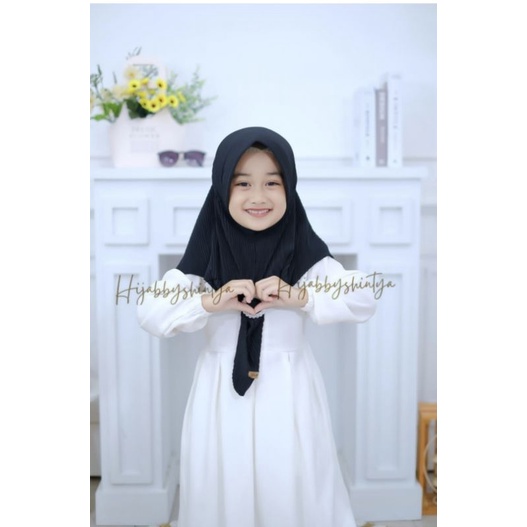 PLISKET  ANAK PLISKET / hijab anak / hijab anak plisket / hijab terbaru anak