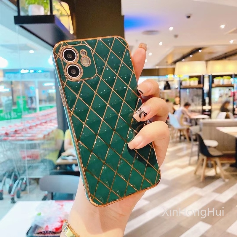 Soft Shell Bergaris Berkualitas Tinggi Cocok Untuk Iphone 7 8 Plus X Xs 11 12 Pro MAX Cakupan Penuh Penutup Pelindung Anti Jatuh