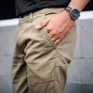  Celana  Chino  mocca Slimfit Distro  Bandung  Shopee Indonesia