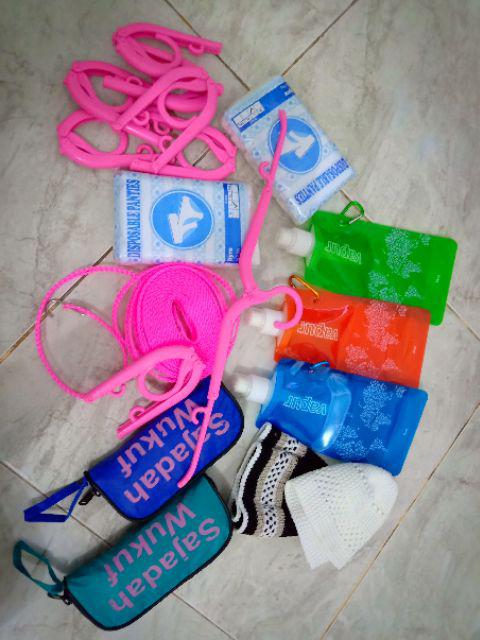 Tali Jemuran Siap Pakai Praktis Dengan Cantolan 5 Meter