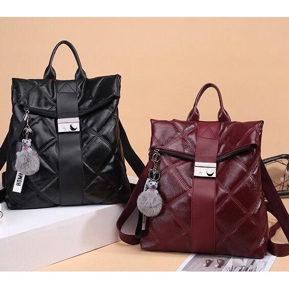 BJ1613 - BLACK - TAS RANSEL KEREN TAS SEKOLAH REMAJA SERBAGUNA BACKPACK PUNGGUNG TAS WANITA FASHION IMPORT MODIS ELEGAN TERMURAH TERLARIS TERBARU BAGSTORE JAKARTA BATAM GT1368 JT313468 CR7026 KPC8817 DJ2758 LT1377 ELJ613 LT1440 BQ2361 ZC6996 DC1760 BG737